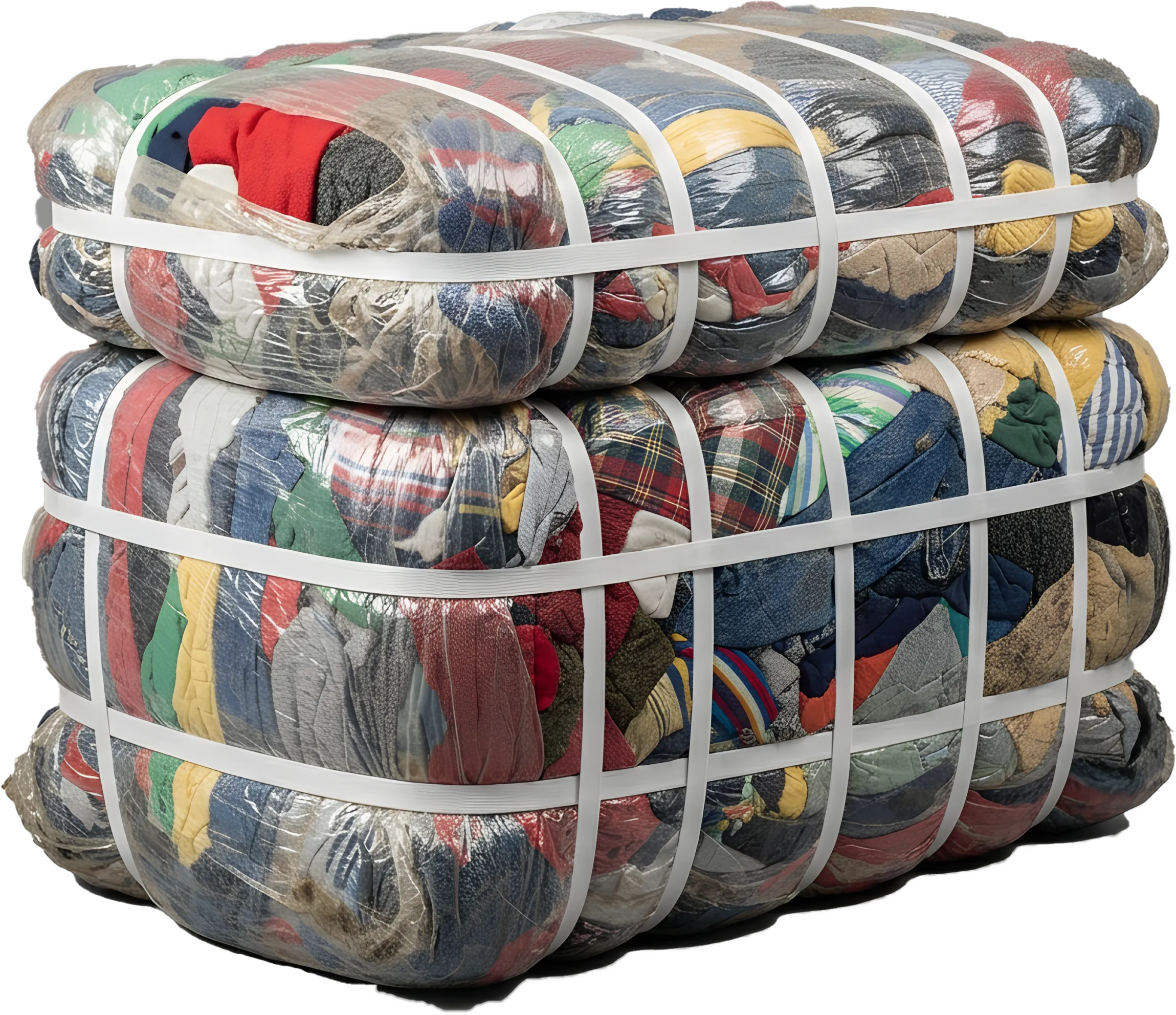 Sourcing: closed textile bale stack